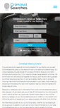 Mobile Screenshot of criminalsearches.com